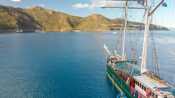 Old Sailing Ship Whitsundays Australia — Stock Photo, Image