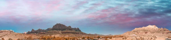 Národní Park Zion Letecký Pohled Při Západu Slunce Utah — Stock fotografie