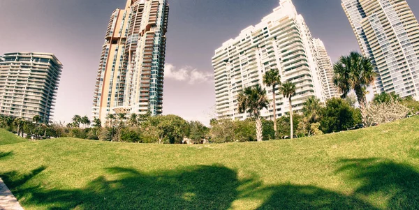 Szczegóły Południe Pointe Miami Beach Usa — Zdjęcie stockowe