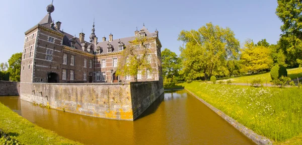 Эйсденский Замок Растительность Мае Нидерланды — стоковое фото