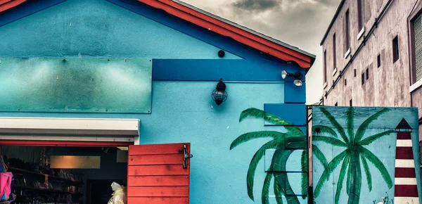 Arquitectura Del Caribe Gran Turco — Foto de Stock