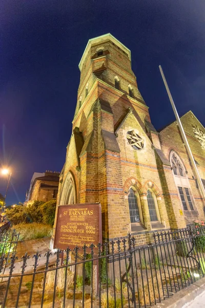 Londen Juni 2015 Barnaba Kerk Nacht Londen Trekt Jaarlijks Miljoen — Stockfoto