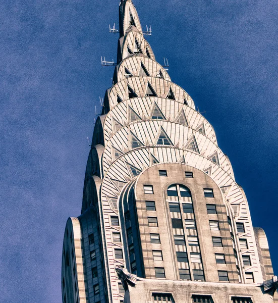 Tall Skyscrapers Manhattan New York City Exterior View — Stock Photo, Image