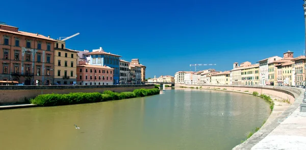 Detail Van Lungarni Pisa Italië — Stockfoto