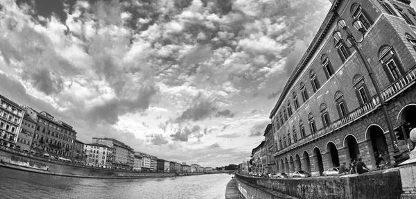 Architectural Detail Lungarni Pisa — Stock Photo, Image