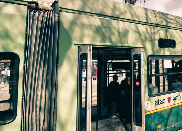 Eisenbahnverkehr Rom Italien — Stockfoto