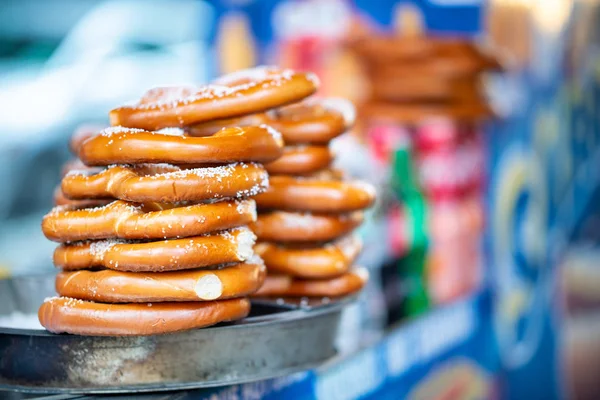 Pretzels Ciudad Nueva York —  Fotos de Stock