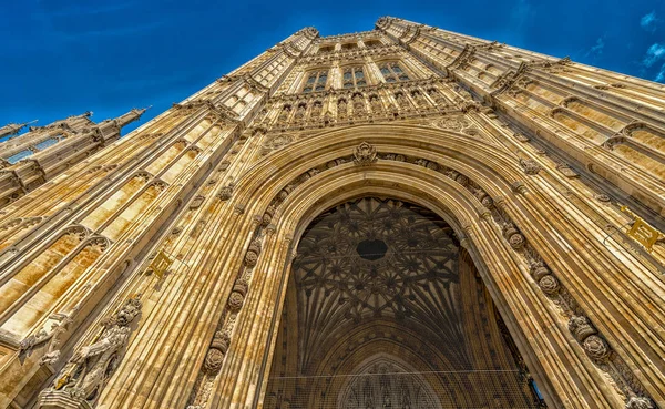 Buitenaanzicht Van Westminster Abbey Londen — Stockfoto