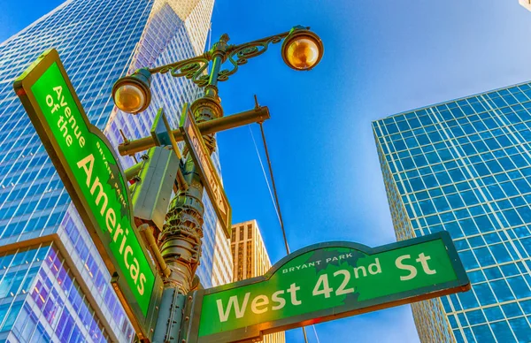 Byggnader Midtown Manhattan — Stockfoto