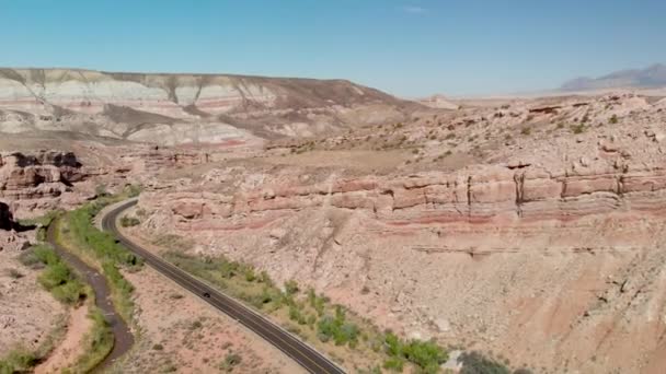 Estrada Incrível Grand Canyon Eua — Vídeo de Stock