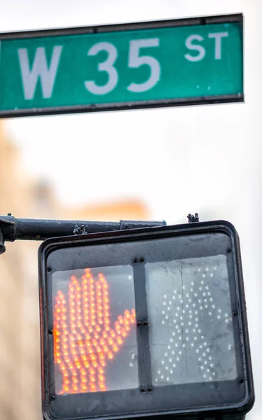 Straatnaambord Van Het Westen New York City — Stockfoto