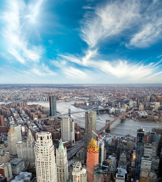 브루클린 맨해튼 윌리엄스버그 미국의 놀라운 — 스톡 사진