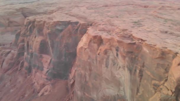 Time Lapse Horseshoe Bend Widok Lotu Ptaka — Wideo stockowe