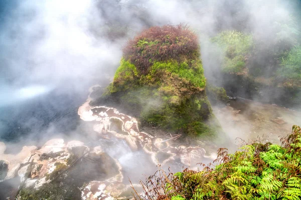 Waikite Valley Ιαματικές Πισίνες Rotorua Νέα Ζηλανδία — Φωτογραφία Αρχείου