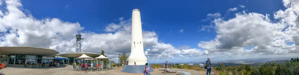 Adelaide Australia Settembre 2018 Terrazza Soppalcata Con Turisti Vista Panoramica — Foto Stock