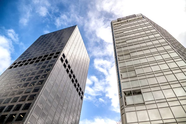 Wellington Modern Skyline Seen Street New Zealand — Stock Photo, Image