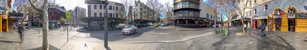 Сідней Серпня 2018 Панорама Сіднеї Вулиці Сонячному Ранку Місто Приваблює — стокове фото