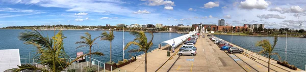 Geelong Australia September 2018 Cunningham Pier Einem Sonnigen Tag Geelong — Stockfoto