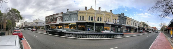 澳大利亚悉尼 2018年8月18日 帕丁顿城市街道全景 这是悉尼的一个主要目的地 — 图库照片