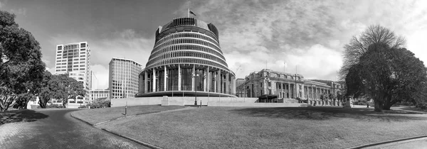 Wellington Yeni Zelanda Eylül 2018 Arı Kovanı Yapı Güneşli Bir — Stok fotoğraf