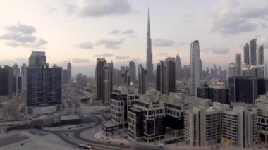 güzel Dubai şehir, BAE kentsel sahne görüntüleri