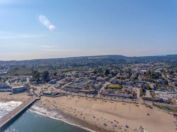 Letecký Pohled Santa Cruz Panorama Kalifornie Usa — Stock fotografie