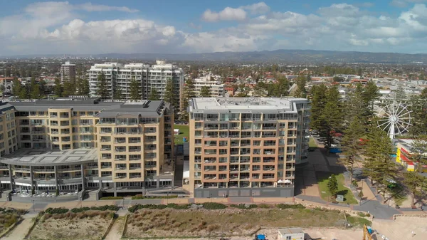 Glenelg Australie Septembre 2018 Vue Aérienne Belle Skyline Ville Par — Photo