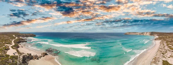 Widok Lotu Ptaka Zatokę Pennington Kangaroo Island Australia Południowa — Zdjęcie stockowe