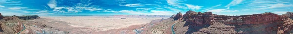 Vista Aérea Desfiladeiro Americano Temporada Verão — Fotografia de Stock