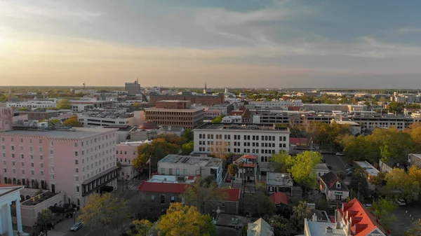 Charleston Vista Aérea Carolina Sul Temporada Primavera — Fotografia de Stock