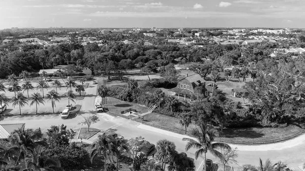 Vue Aérienne Panoramique Jupiter Depuis Dubois Park Floride — Photo