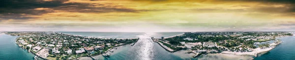 Aerial View Beautiful Coastline — Stock Photo, Image