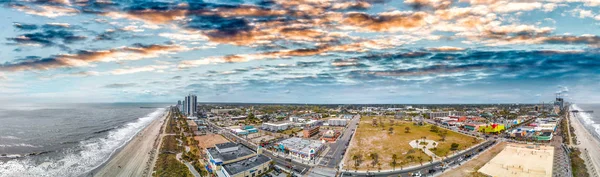 Myrtle Beach Skyline Vista Aerea Dal Parco Della Città Carolina — Foto Stock