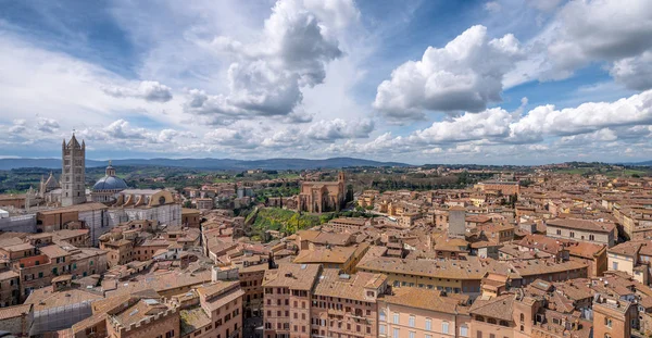Beautiful View Siena Medieval Town Tuscany — Stock Photo, Image