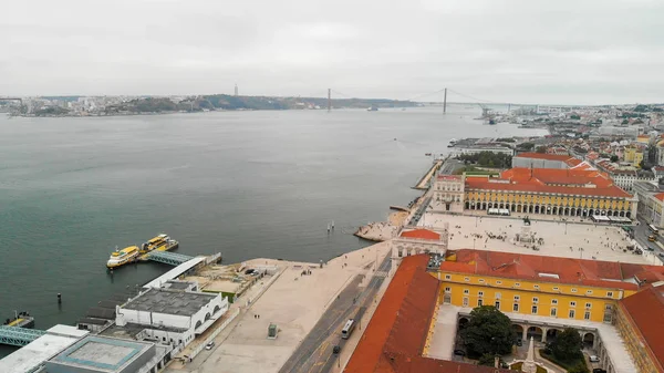 Luftaufnahme Von Lissabon Herbst Portugal — Stockfoto