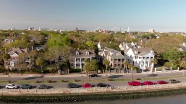 güzel Charleston eski şehir manzara görüntüleri