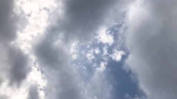 Scenic Time Lapse Footage Moving Clouds — Stock Video