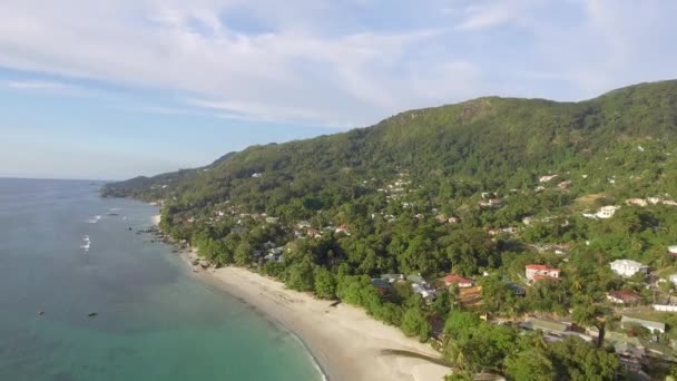 Imágenes Tranquilas Hermoso Mar Ondulado — Vídeo de stock