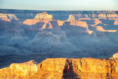 büyük Kanyon'da günbatımı, arizona.