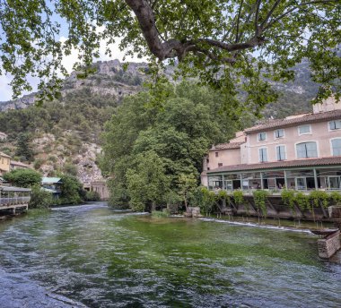 Fontain de Vaucluse - Provence, Fransa.