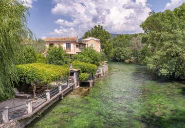 La Sorgue in Provence, France.