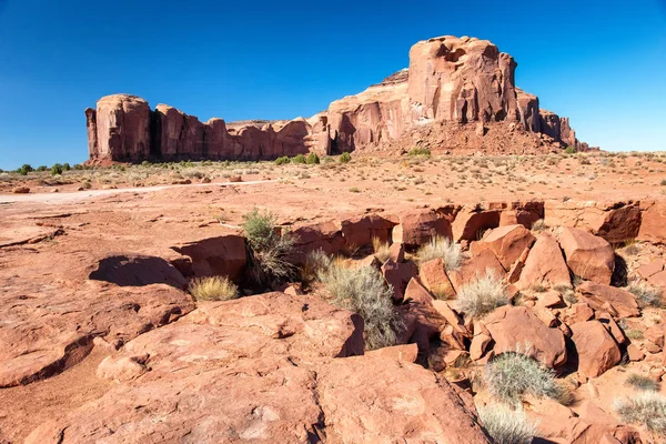 Amazing landscape of Monument Valley on a sunny summer afternoon, Arizona - USA