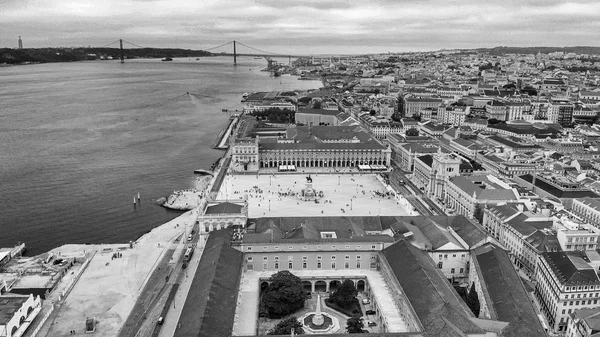 Aerial View Lisbon Skyline Portugal — Stock Photo, Image