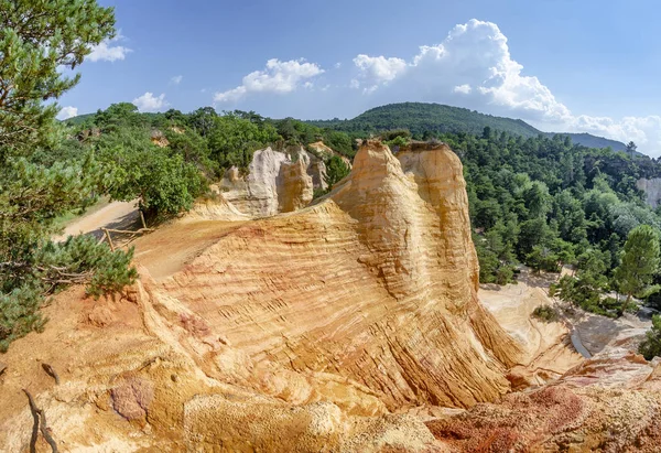 Vue Aérienne Colorado Provençal France — Photo