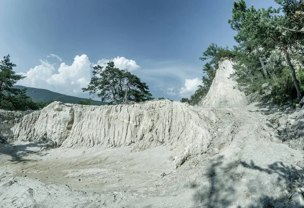 Flygfoto Över Colorado Provencal Frankrike — Stockfoto