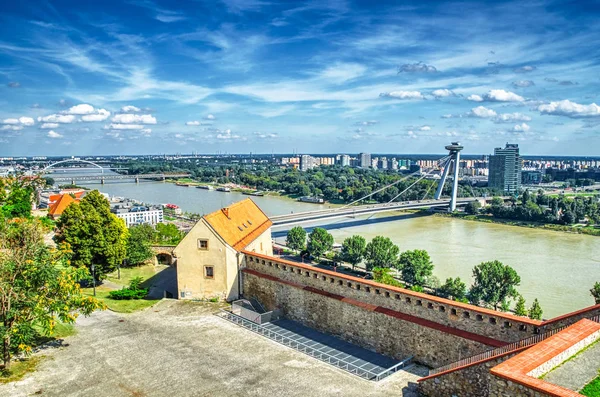 Medieval Architecture Buildings Bratislava Slovakia — Stock Photo, Image