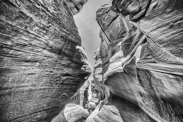 Antelope Canyon Met Gewoon Zonlicht Buitenste Deel — Stockfoto