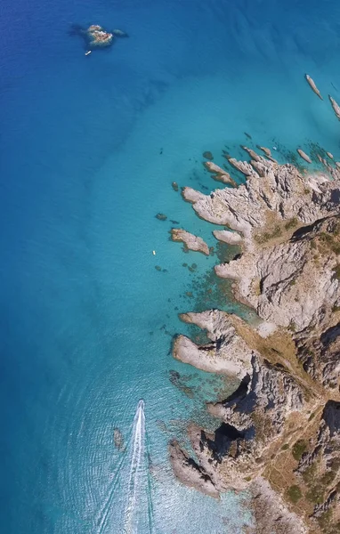 Прекрасного Узбережжя Калабрії Літній Сезон Італії Неба — стокове фото