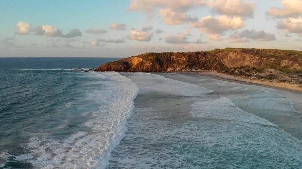 Snelling Beach Kangaroo Island Bella Vista Aerea Tramonto — Foto Stock