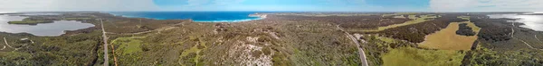 Vista Aérea Campo Prospect Hill Kangaroo Island Austrália Sul — Fotografia de Stock